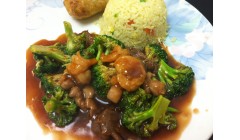 # 0.Weekly Lunch Specials :Broccoli Trio  $10.75